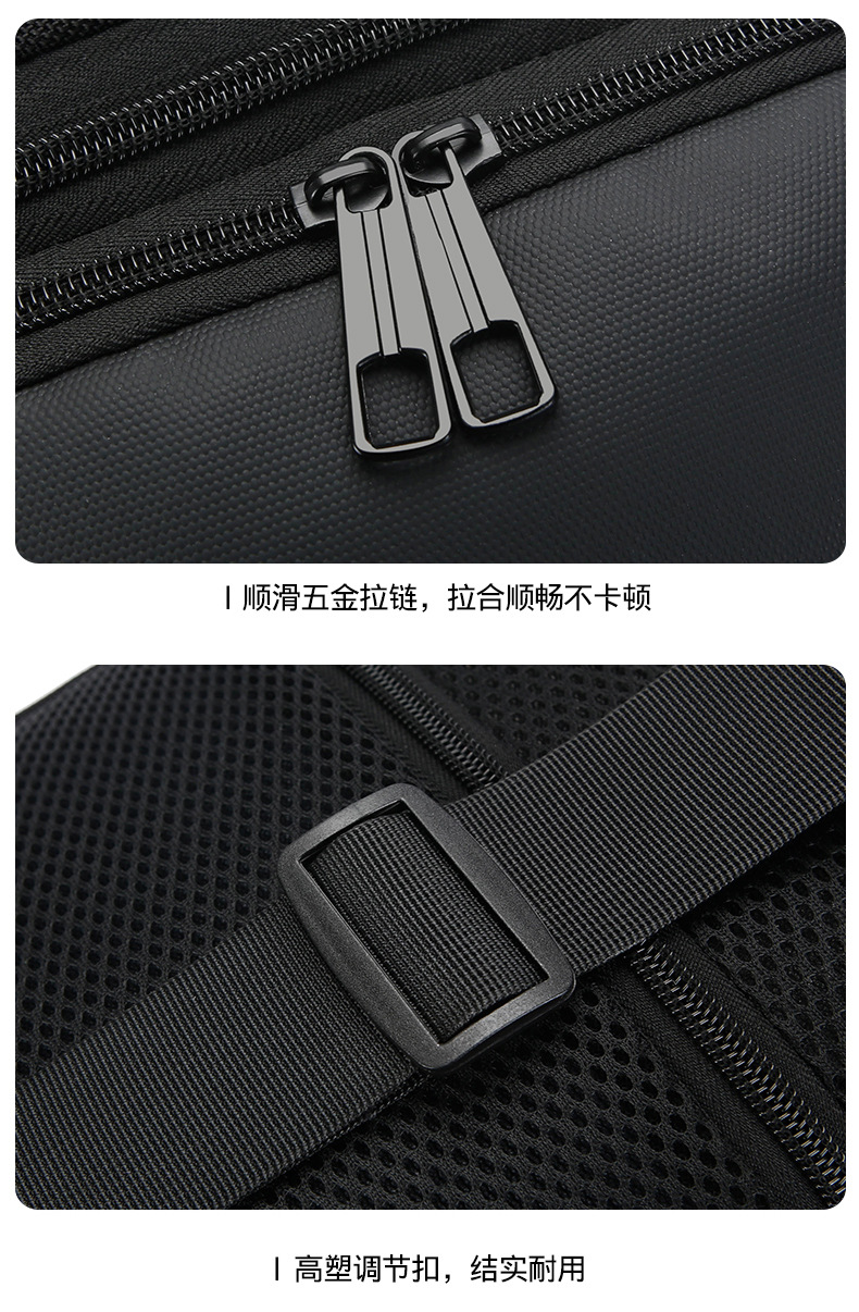 Men's chest bag, crossbody bag, men's fashionable and casual crossbody bag, crossbody backpack, single-shoulder bag, cross-border men's bag, chest bag, trendy undefined