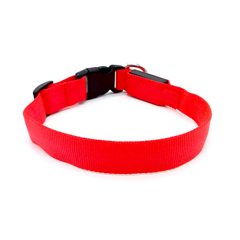 跨境熱銷夜間安全提醒功能寵物項(xiàng)圈發(fā)光項(xiàng)圈USB充電項(xiàng)圈狗狗圍脖