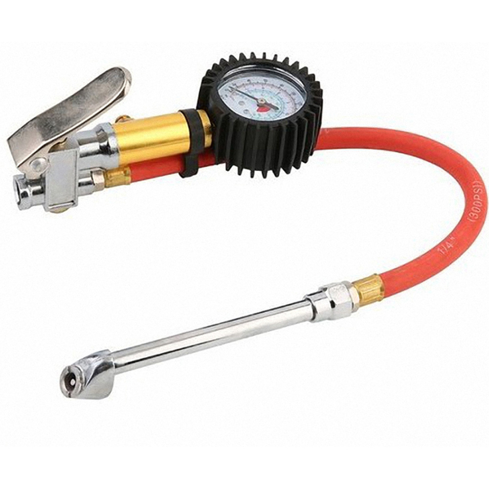 Manufacturer supplies high-precision automotive handheld tire inflator mechanical tire pressure gauge auto accessories