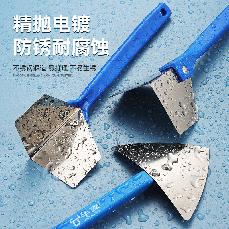 Acero inoxidable de grado industrial, raspador de ángulo