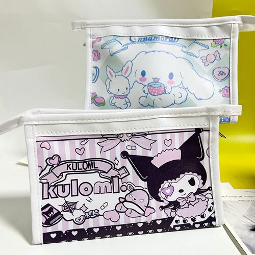 Pen bag cartoon Sanrio Kuromi Cinnamon dog stationery bag high-looking large capacity student stationery bag waterproof