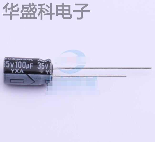 35YXA100MEFC6.3X11 描述 100uF 35V 引线型铝电解电容 厂家直销