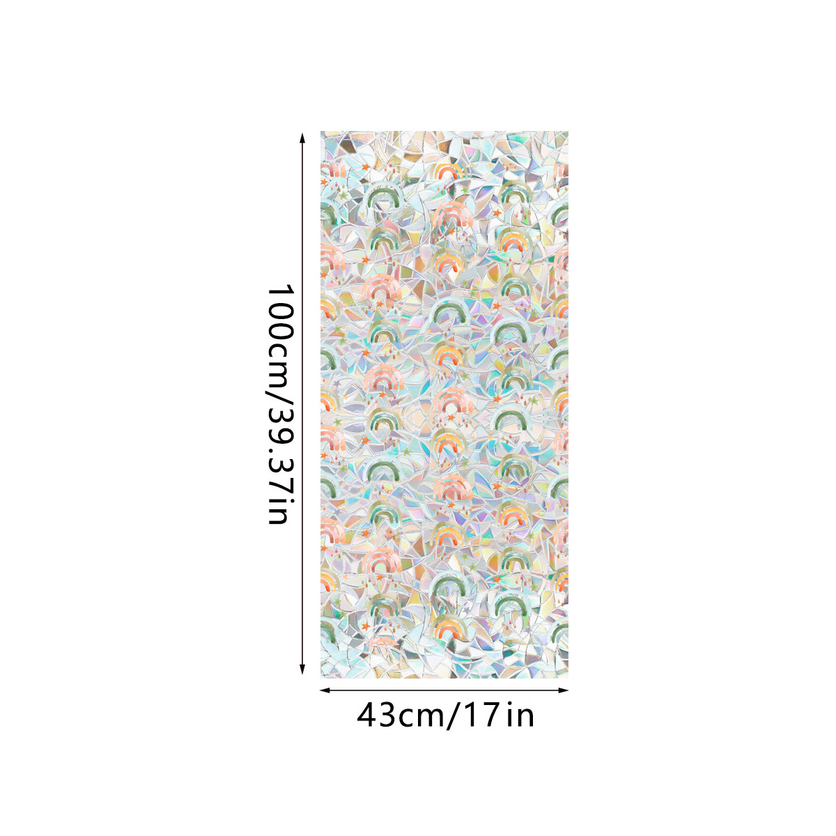 140g Weight Glass paster Home Textiles & Decor Type PVC Material Leaf Pattern Casual, Pastoral Style Casual Pastoral Leaf PVC Glass Paster Wall Art 107