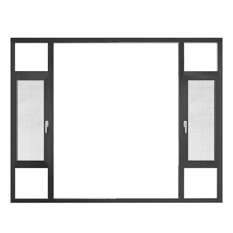 Ventana de puente roto ventana de aleación de aluminio ventana antirrobo ventana de ventana ventana de tela integrada ventana de piso sellado ventana de sistema de balcón image 6