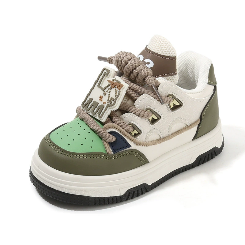 Children's sports shoes, cartoon casual footwear, sneakers for boys, soft sole