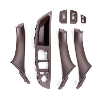 Armrest, handle, handle, BMW 5 series car door - mocha-brown-seven-piece-set-ordinary-version