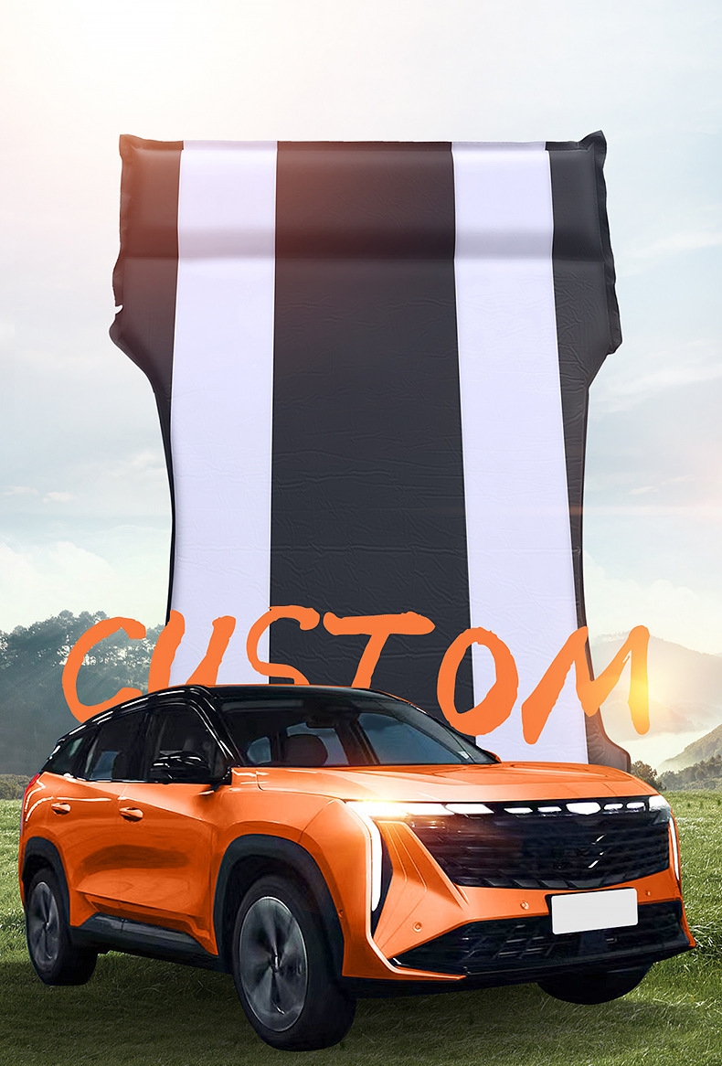 Suitable for Geely Boyue and Xingyue Car Trunk Inflatable Mattress, Leveling Sleeping Pad, Convertible Bed, Inflatable Bed, Air Mattress