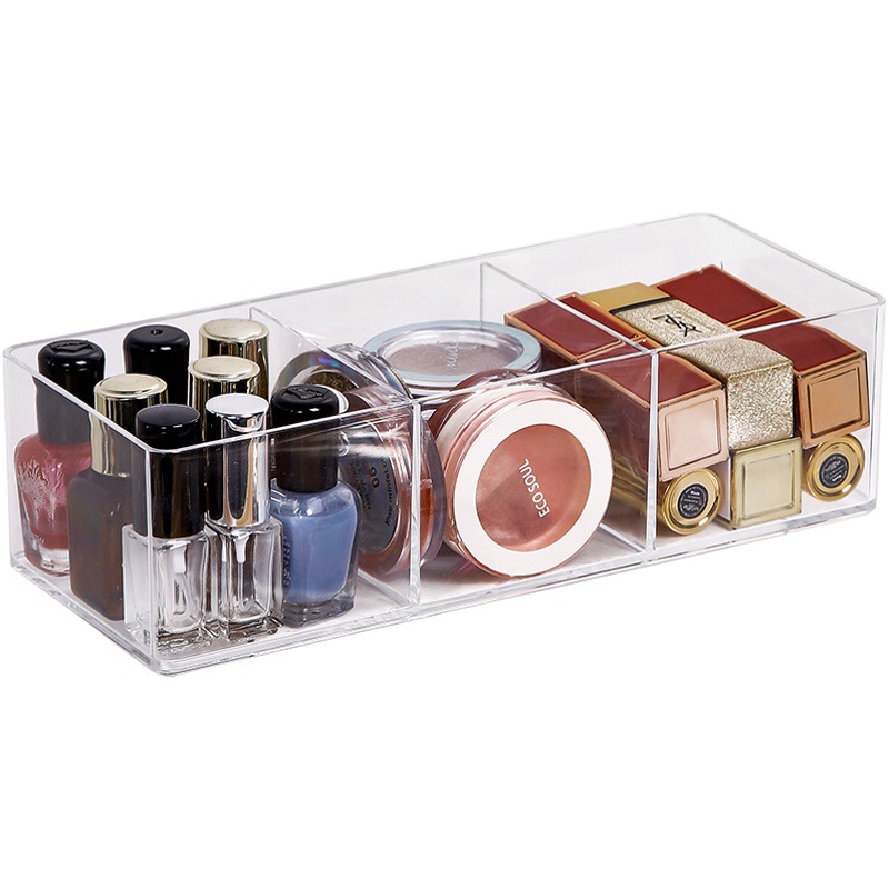 Cajón de almacenamiento caja de partición tocador cosméticos lápiz labial caja de organización incorporada caja de compartimiento pequeño escritorio clasificación de artículos diversos