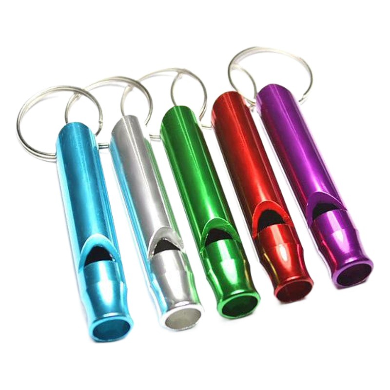 Wholesale Direct sales aluminum alloy whistle life-saving whistle survival whistle metal whistle aluminum alloy whistle wholesale