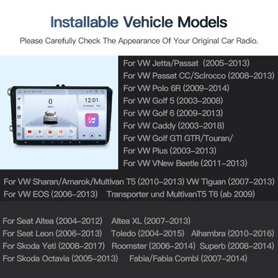 DVD Navigation: Sharan, Amarok, Multivan T5