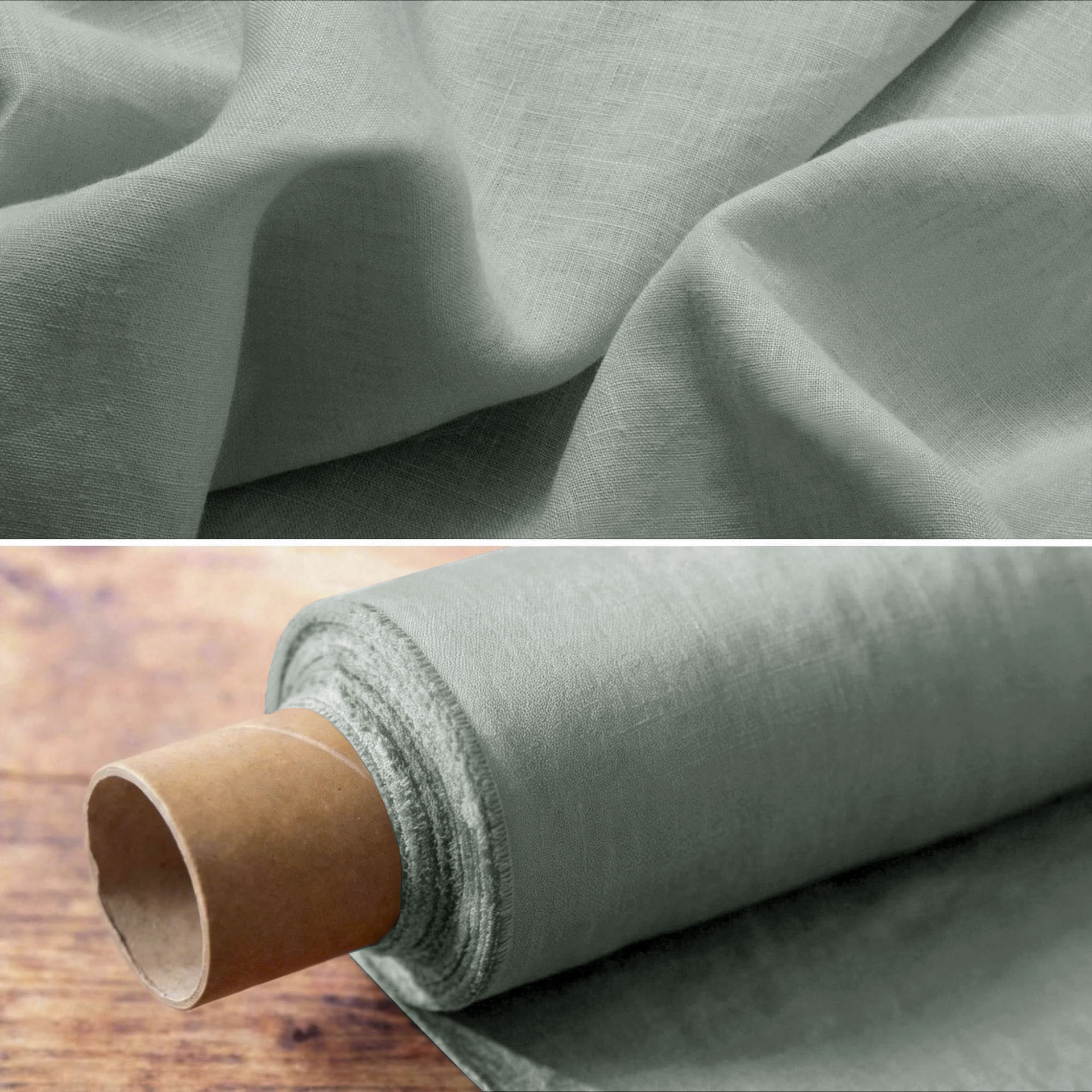Tela de lino puro lavada con agua, tela de lino, tela de lino, mantel, textil para el hogar, ropa, 14 piezas de tela de lino de rocío de lluvia individuales y dobles