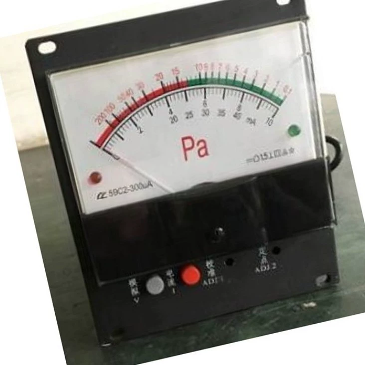 Вакуумметр с термопарой, ручное переключение не требуется, автоматическое отключение высокого давления при превышении диапазона.