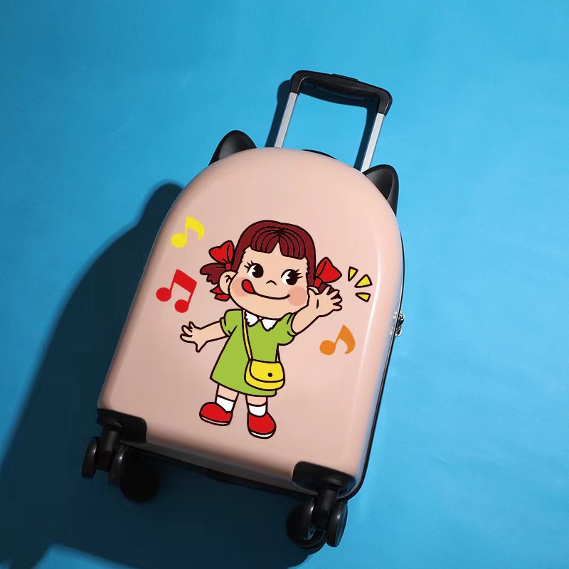 핑크색 어린 소녀