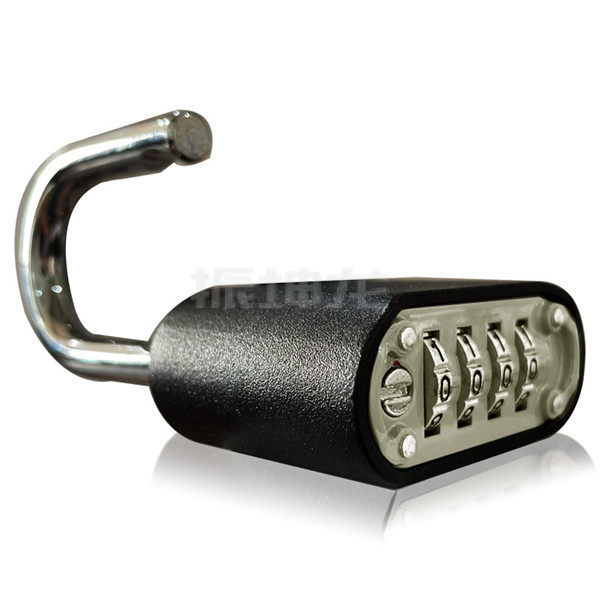 寶品坊 大号底开密码锁 MS506 4位密码 黑色 锁体宽度53mm 锁钩