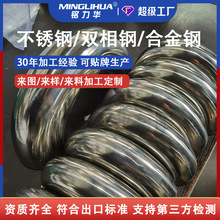 镜面拉丝抛光不锈钢304  316L国标无缝长半径180度弯头U型弯管