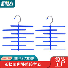 多层展示道具衣架加粗铁线干湿两用浸塑衣架儿童挂衣架子简易架子