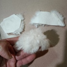 兔毛特制多边形羊皮真皮任意尺寸皮草