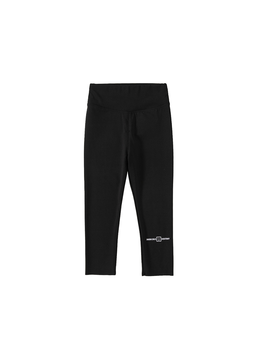 Youbao ropa para niños primavera y otoño leggings para niñas nuevos pantalones de yoga de cintura alta pantalones deportivos con letras de tiburón QK23035