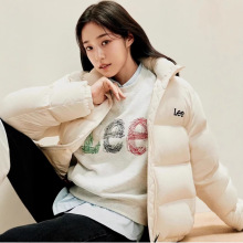 现货 韩国Lee秋冬新款情侣男女同款保暖羽绒服面包服外套ins网红