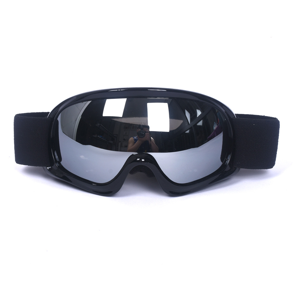 Outdoor children's high-end motorcycle wind and sand resistant, electroplated real film riding goggles, dust_voghion.com