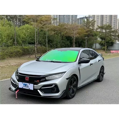 Front Window Film Car Window | Automotive Film - zero-cut-10m-aurora-green-front