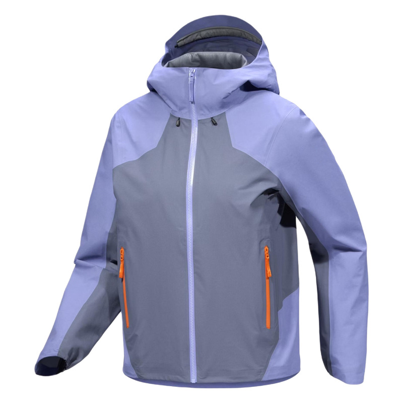 Lightweight thin women's hooded zip-up jacket, windproof and waterproof outdoor mountaineering coat Lightweight thin women's hooded zip-up jacket, windproof and waterproof outdoor mountaineering coat