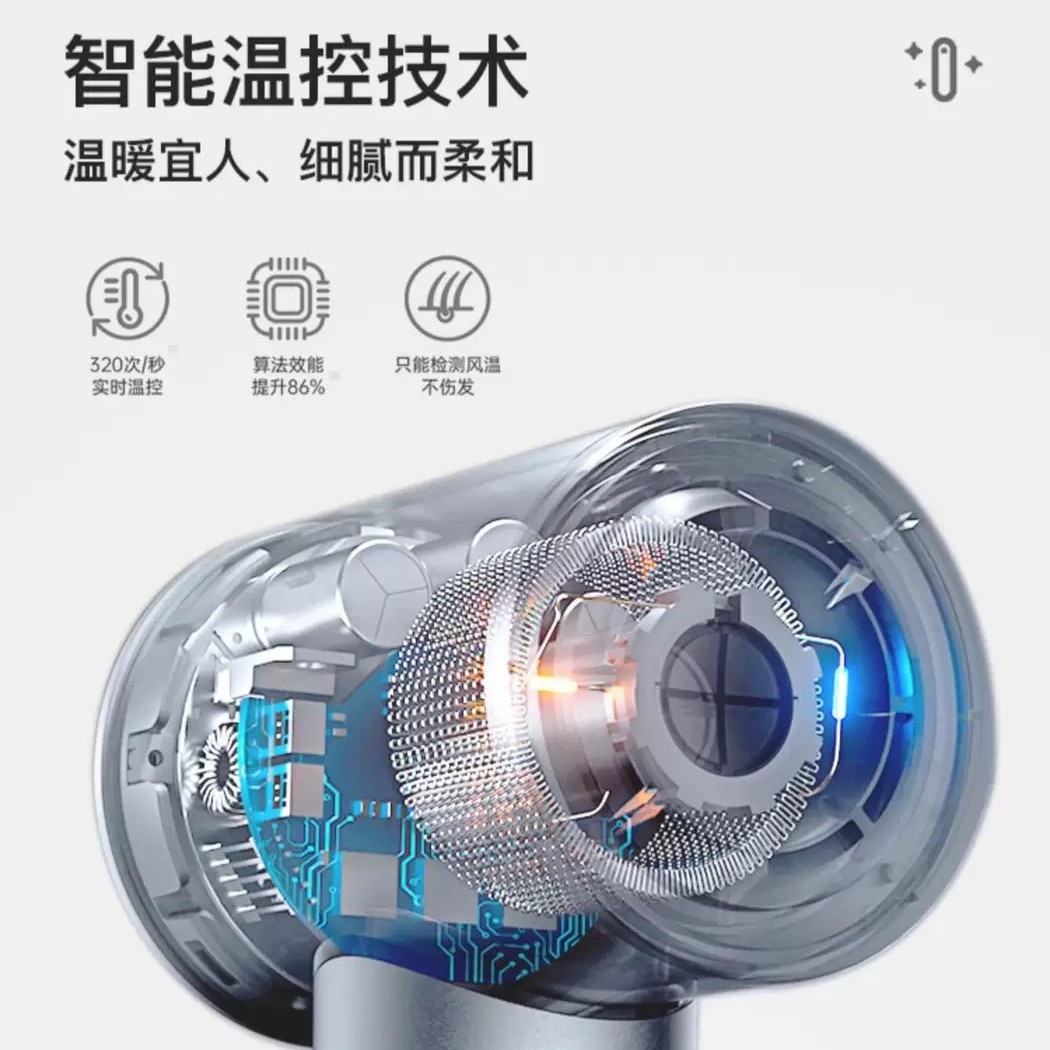 Huaqiangbei high-speed hair dryer, a Sen leafless hair dryer, household hair care negative ion hair dryer, hair salon high power 4