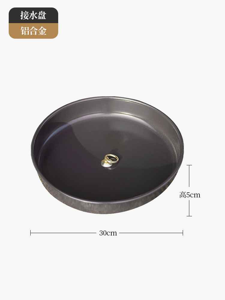 Cobre rojo Villa jardín Lotus Cadena de lluvia de estilo japonés aleros Cadena de drenaje B & B Cadena de lluvia Canal de la decoración del fregadero