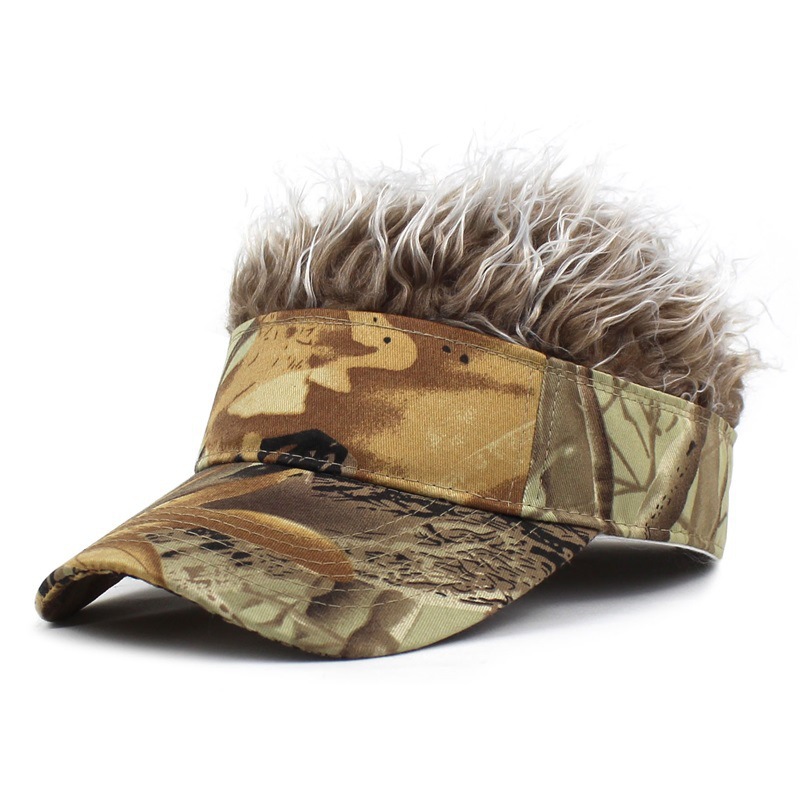 Unisex Streetwear Solid Color Camouflage Flat Eaves Baseball Cap display picture 40