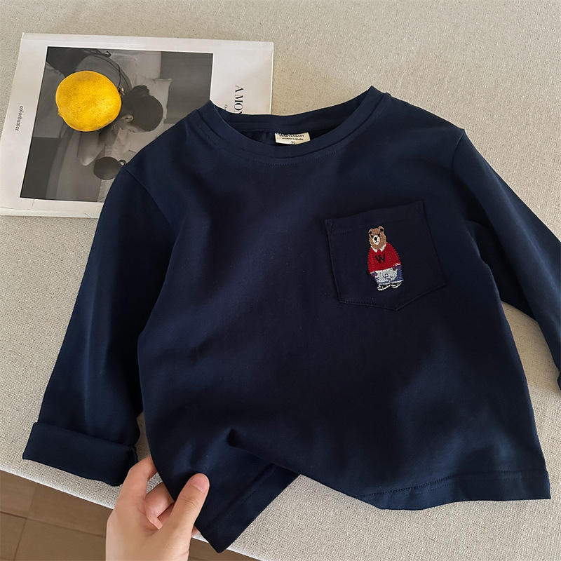 [长袖T恤合集]小布熊儿童秋季上衣男童女童内搭宝宝春秋衣服童装|undefined
