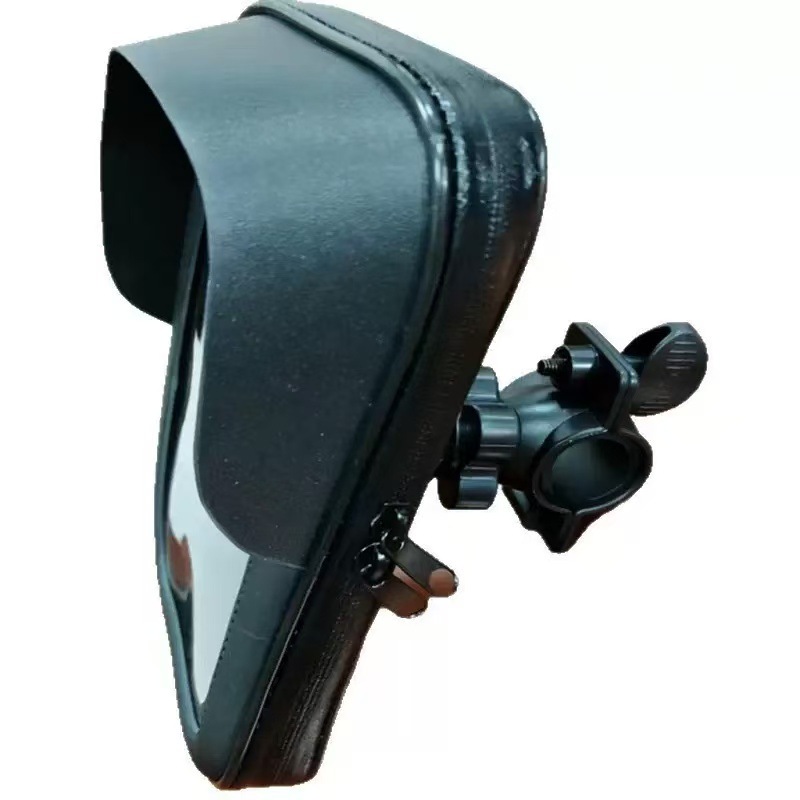 bolsa de teléfono móvil ajustable para amortiguación a prueba de lluvia a prueba de agua para bicicleta bolsa de soporte de teléfono móvil para equipos de ciclismo image 5