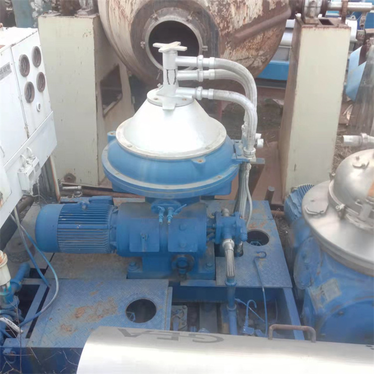 二手全自动离心机 47型蝶式分离机不锈钢卧螺过滤机运行稳定盛源