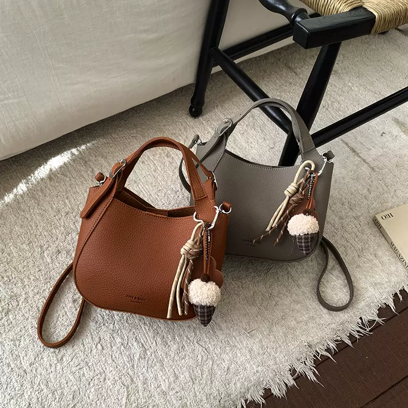 韩国小众包包斜挎包女包2025新款高级感时尚子母包简约通勤手提包