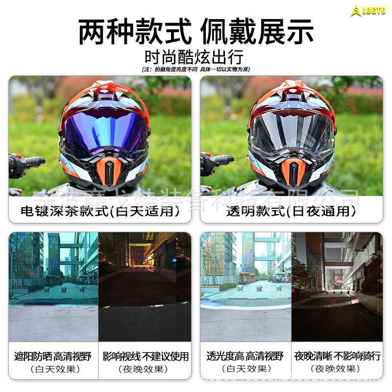 Aplicable a LS2MX701 Casco Lentes de tracción Casco accesorios de motocicleta máscaras al por mayor transfronterizas