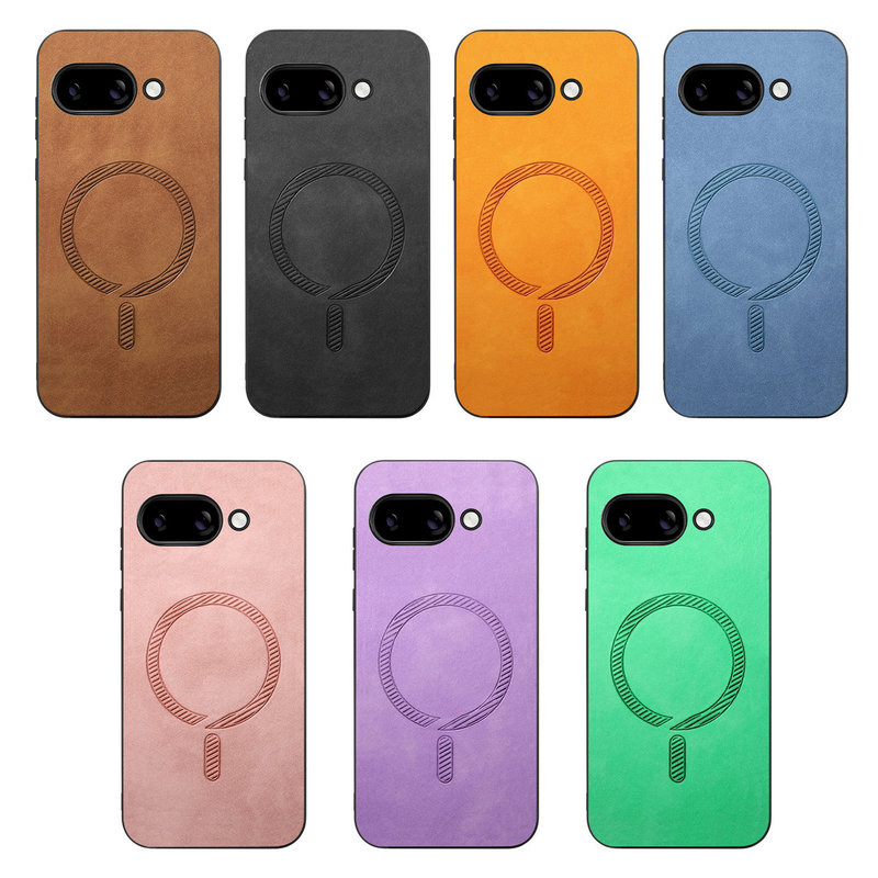 For Google Pixel9A phone case solid color all-inclusive skin-sensitive magnetic Google Pixel10pro protective case
