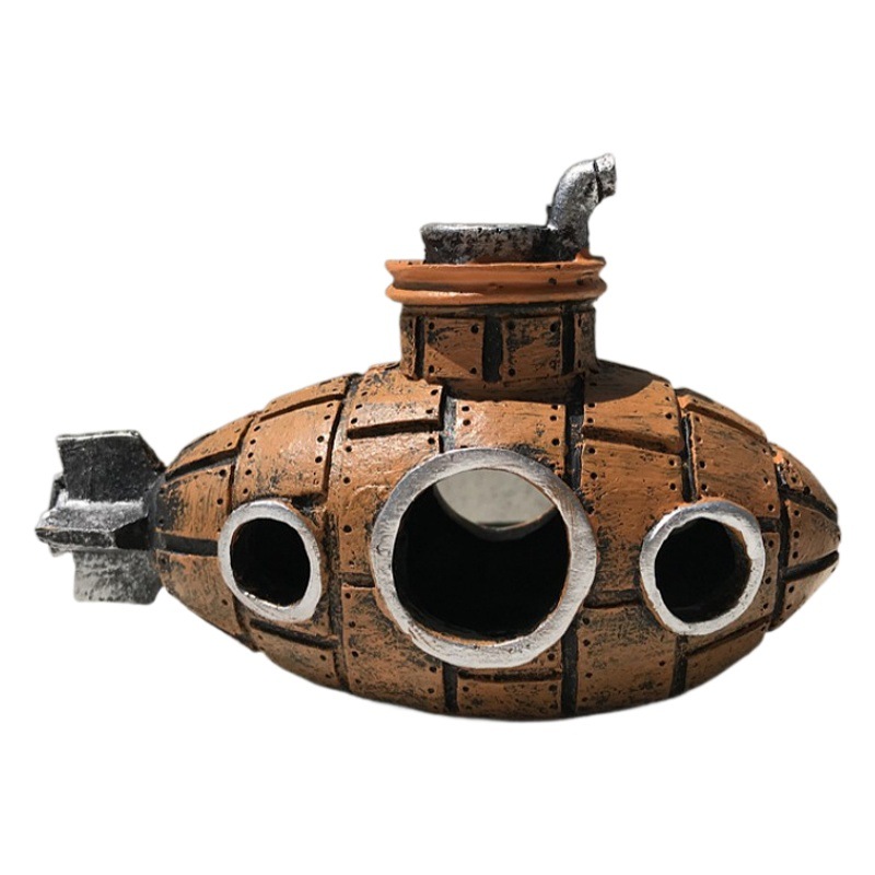 Pequeño libro rojo estilo caliente acuario decoración de PVC escondite decoración de la casa nuevo submarino pecera pescado camarón frasco de reproducción paisajismo