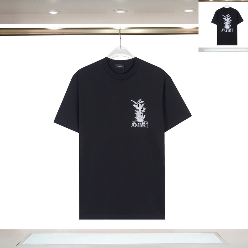 貿易クロスAm新文字クラシックプリント半袖男女同型カップルTシャツiri夏高iri製品タイプ|undefined