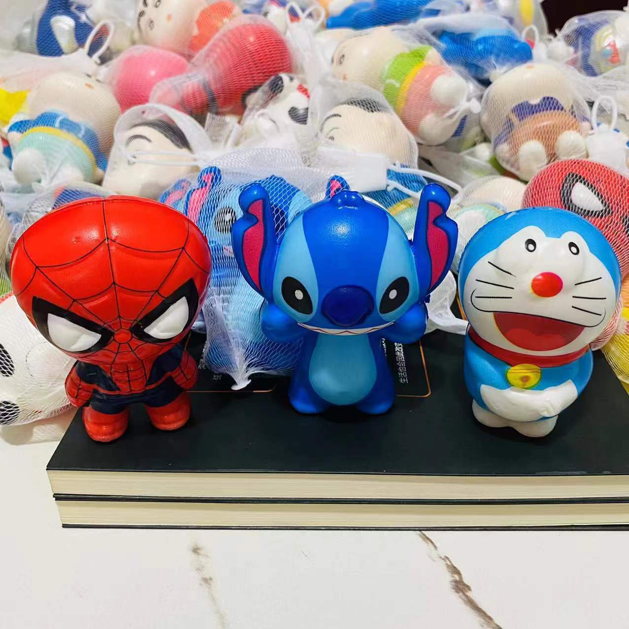 [네트백팩] 멍자이시아 혼합머리-8cm