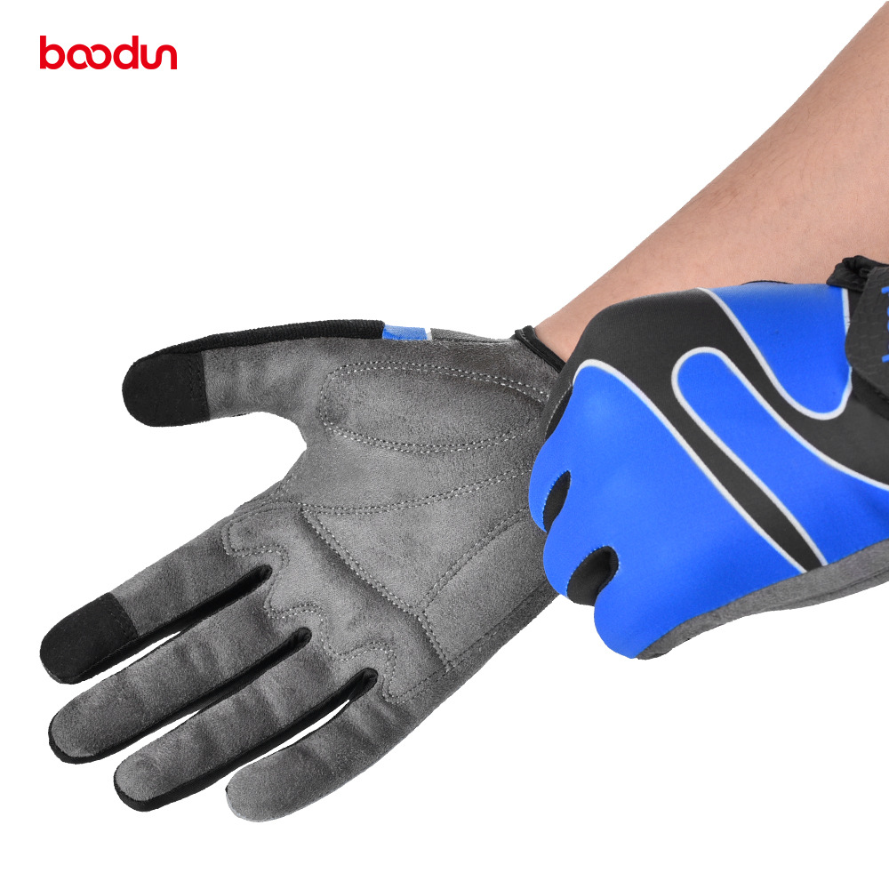 Gants longs Boodun, écran tactile en lycra, équipement de cyclisme pour sports de plein air, gants de vélo_voghion.com