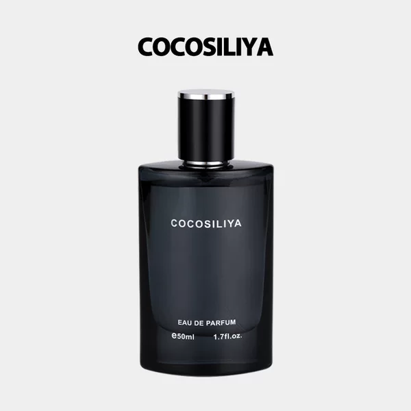 New Cocosiliya Blue Men's Perfume Long-Lasting Fragrance Azure Flat Replacement Perfume Gift Box 50ml