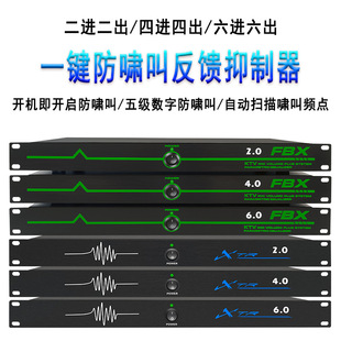 Digital Feedback Suppressor Automatic Anti-Howling Ktv Stage Conference Microphone Audio Professional Effector Preamplifier