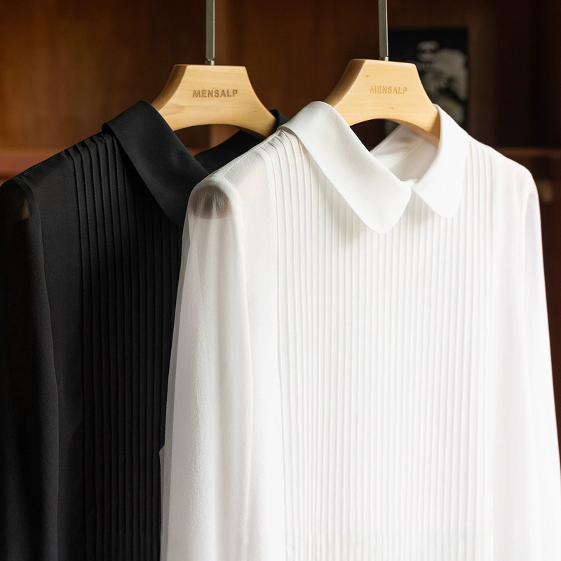 Even more beautiful than BC, with a distinctive Italian style and an elite aura + Silk long-sleeve shirt for autumn M7A57 Even more beautiful than BC, with a distinctive Italian style and an elite aura + Silk long-sleeve shirt for autumn M7A57