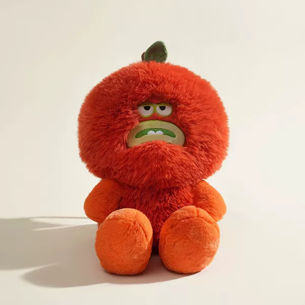 Funny laughing fruit and vegetable series persimmon
