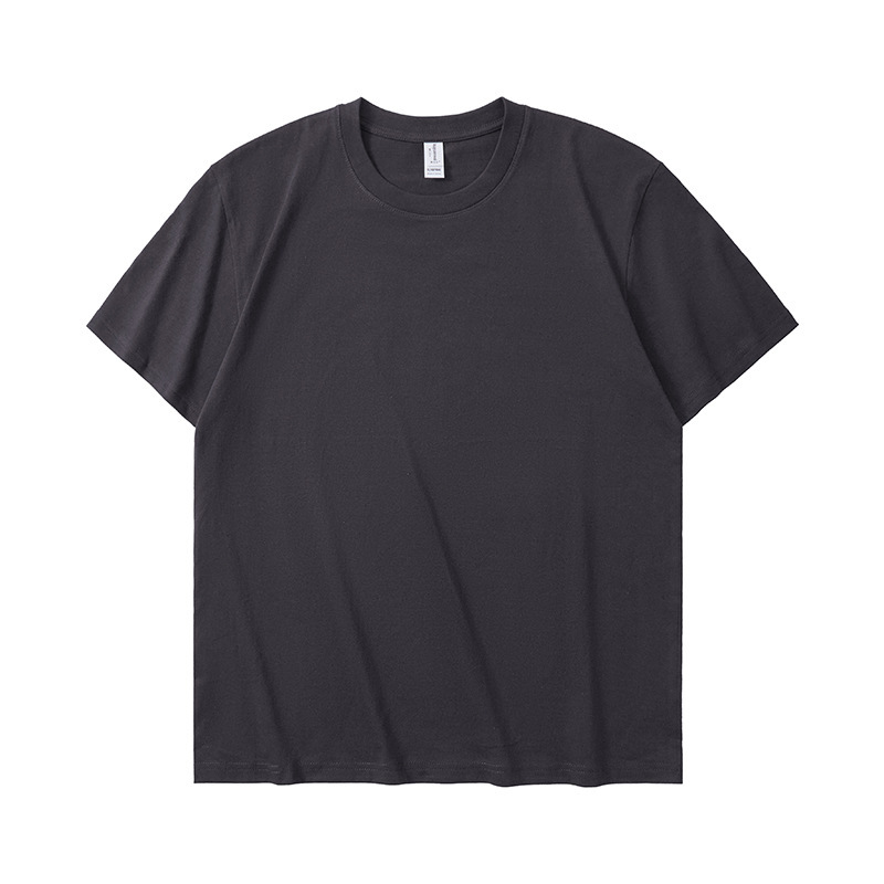 トレンドブランド メンズ 270g ヘビーウェイト 純綿Tシャツ 夏用 丸首 半袖 メンズ 高級 無地 ゆったりトップス メンズ 夏|undefined