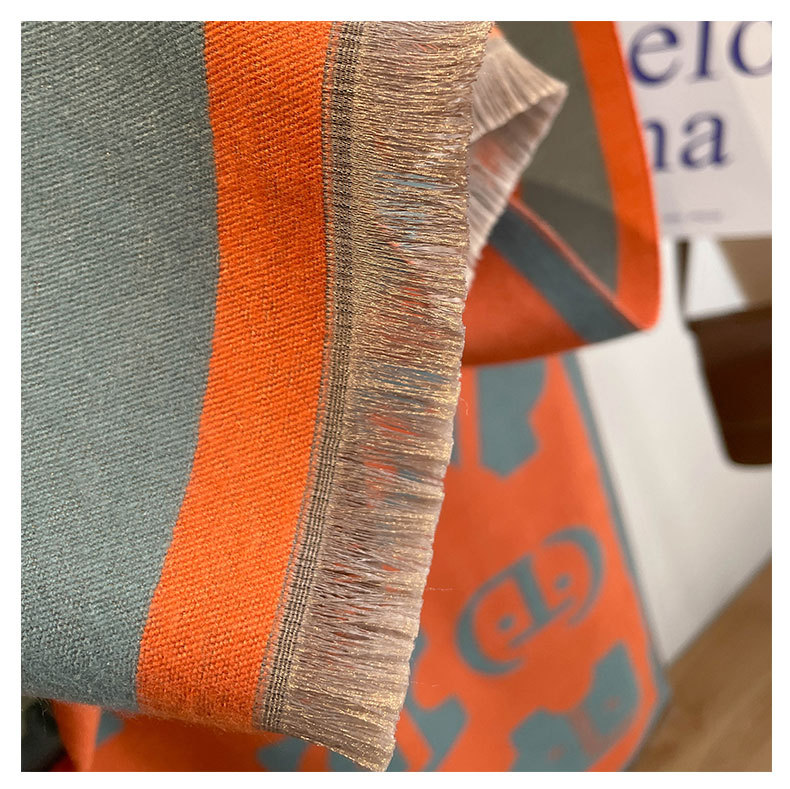Bufanda mujer tacto cachemir suave y cálida chal versátil de moda_voghion.com
