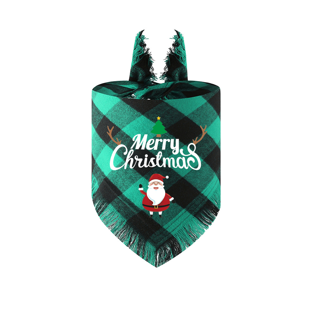 Verde y Negro Santa Claus