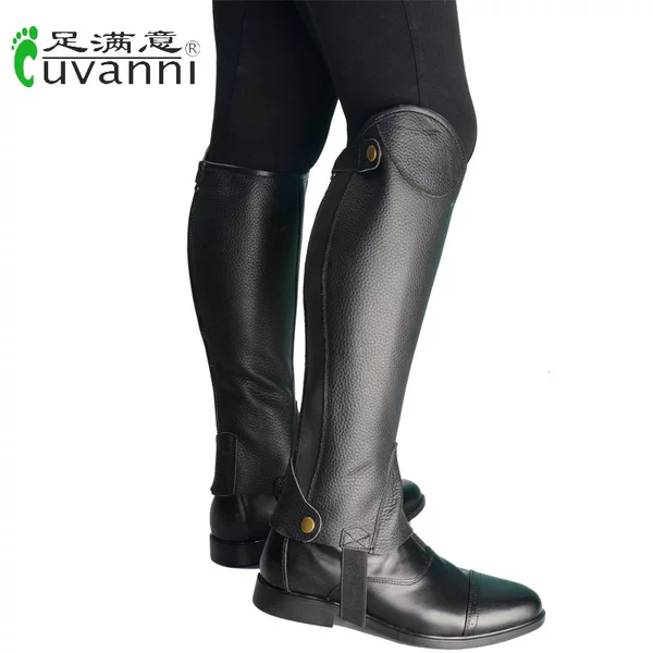 Horse Riding Equipment, Soft Chaps, Breathable Microfiber Equestrian Leg Protectors for Adults and Children, Knight Leg Protection Supplies