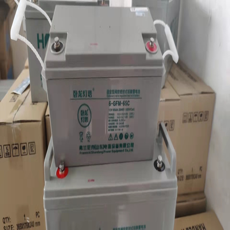 UPS电源蓄电池6-GFM-100C 卧龙灯塔蓄电池12V100AH产品详细参数