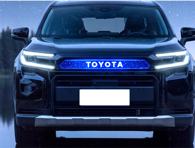 Suitable for 26 models of Toyota RAV4, specialized LED grille lights for modification, illuminated grille daytime running lights, decorative lights