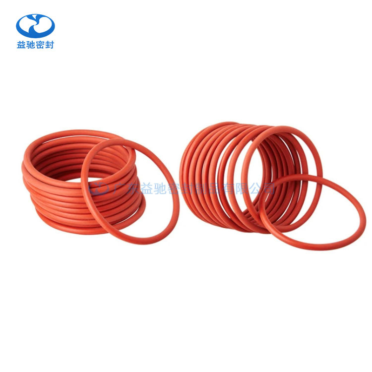 厂家直销食品级奶白色红色硅胶防水O型圈 耐高温耐老化油封密封圈